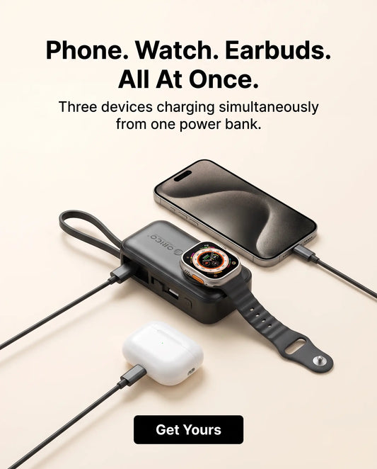 OneCharge™ 3-in-1 Power Bank