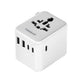 Universal Travel Adapter 28W, International Power Adapter | Travel Adapter Worldwide, 3 USB C 2 USB a Ports, US to European UK Italy Ireland New Zealand, Type C G a I Plug