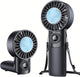 Portable Handheld Fan with Semiconductor Ice Cooling, 5 Seconds Cool down | 4000Mah Handheld Fan/Table Fan/Neck Fan 3 in 1, Rechargeable 10500 RPM Turbo Cooling Fan for Outdoor,Office,Camping,Travel
