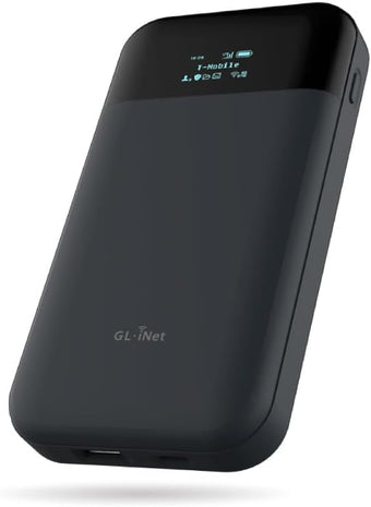 GL-E750V2 (MUDI) 4G LTE Portable Wi-Fi Hotspot for Travel | Mobile Hotspot Device, Openwrt, Openvpn, Wireguard, 7000Mah, Global Version